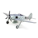 E-flite RC Flugzeug Focke-Wulf Fw 190A 1,5 m Smart BNF Basic (Sender, Akku und Ladegerät nicht im Lieferumfang enthalten) mit AS3X und SAFE Select, EFL01350