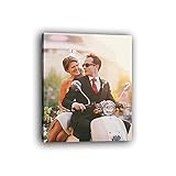 Ihr Foto auf Leinwand Wandbild mit Wunschmotiv - Persönliches Kunstdruck Ihr Fotodruck selbstgestalten eigenes Motiv,Upload Ihr eigenes Bild auf Leinwand mit Keilrahmen-20x25