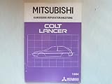 Mitsubishi Colt, Lancer 1984 – Karosserie-Reparaturanleitung – Orig