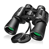 20x50 Fernglas Erwachsene, Hochleistungs-Feldstecher mit wenig Licht Nachtsicht, kompaktes wasserdichtes Fernglas für Vogelbeobachtung, Jagd, Reisen, Fußballspiele, Stargazing mit Tragetasche und G