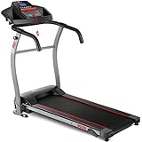 FITFIU Fitness MC-100 - Faltbares Laufband, Geschwindigkeit bis zu 10km/h, manuelle Steigung, Lauffläche 31x102cm, Leistung 900w, LED Display, ideal zum Gehen, max. Gewicht 120kg