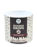 NO SUGAR SUGAR Schokodrops Zartbitter Schokolade mit 80% Kakao Anteil (250g) Hergestellt in Belgien ohne Zuckerzusatz, gesüßt mit Erythrit und Stevia nach Fairtrade-Standards g