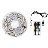 BrightBulb Wasserdichter USB 5050 RGB LEDstreifen Licht Farbwechselband Flexible Küchenlampe DC5V + 44Keys Fernbedienung - 4