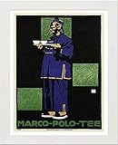 L Lumartos Vintage Poster Marco Polo Tee Werbung weiß A4