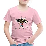 Spreadshirt Pippi Langstrumpf Pippi Und Die Polizei Kinder Premium T-Shirt, 134-140, H