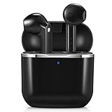 Bluetooth Kopfhörer In Ear, yobola Kopfhörer Kabellos HiFi Stereoklang, IPX5 Wasserdicht Kabellose Kopfhörer Touch Control, Bluetooth 5.1 Earbuds, Eingebautes Mikrofon, für Smartp