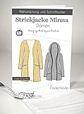 Schnittmuster und Nähanleitung - Damen Strickjacke - M