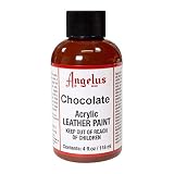 Angelus Brand Acryl-Lederfarbe, Weiß 1 Ounce schokoladenb