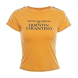 Damen Mode Geschrieben und Gerichtet von Quentin Tarantino Kurzarm T-S