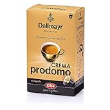 Dallmayr CREMA prodomo Kaffeekapseln, kompatibel mit Tchibo Cafissimo(R)*, 6er pack (6 x 16 Stück)