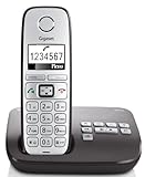 Gigaset E310A Telefon - Schnurlostelefon / Mobilteil - Grafik Display - Grosse Tasten Telefon - Anrufbeantworter - Freisprechfunktion - Analog T