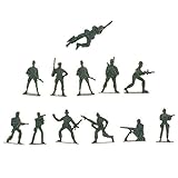 Toyvian Mini Plastik Militär Soldaten Spielzeug Set Armee Männer Figuren Zubehör 144 Stück