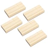 Holz USB Stick 16GB 3.0 5 Stück JBOS Hölzern Flash Speicherstick USB3.0 Schnellen Geschwindigkeit USB Flash Drive Wood USB-Flash-Laufwerk als Geschäftsgeschenk oder Geschenk für Freunde,