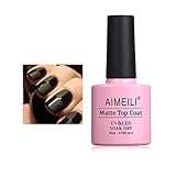 AIMEILI No Wipe Matte Top Coat Überlack UV LED Gellack Gel Nagellack Gel Nail Polish 10