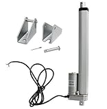 ECO-WORTHY Linear Actuator 12V 250MM Stroke Length Heavy Duty 330lbs Linearantrieb Linearmotor Verstellantrieb Toröffner Lineartechnik 12V DC Electric Motor DIY for Auto Car Lifting