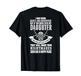 Herren Backprint I may seem quit but don´t mess with my daughter T-S