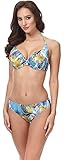 Feba Damen Push Up Bikini Set S4N31 (Muster-410, Cup 80 E/Unterteil 40)