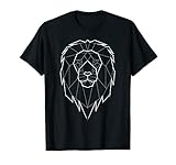 Löwe Lion Sternzeichen Geometrisch Geometrie Lineart T-S