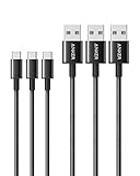 Anker Premium-Nylon-Kabel USB-C auf USB-A, für Samsung Galaxy S9 / S8 / Note 8, LG V20 / G5 / G6