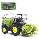 LIUYB Mini 1/43 Landwirtschaftlicher Erntemärscher Modell Kinder Legierung Auto Spielzeug Geburtstagsgeschenk Gabelstapler Straße Roller Auto Set Geschenk Jung