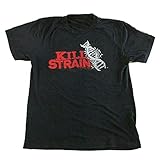 Kill Strain Ps4 Playstation Video Game Promo Men's Unisex T-Shirt Lg Vgc Black-XL