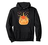 Cute Unicorn Pumpkin shirt for women Halloween Thanksgiving Pullover H