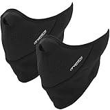 Oramics Sport - 2-er Set UNIVERSALE Thermo-Gesichtsmaske - Sturmhaube, Nackenwärmer und Halstuch in Einem - Kälteschutz für Ski, Quad, Snowboard, Fahrrad, M