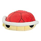 Red Shell Mocchi Mocchi (Large), das Nintendo Mario Kart Mocchi Mocchi Plüsch Spielzeug Kissen in 40cm Größe. Perfekt für das Kinderzimmer oder Sofa, fur Babys, Kinder und Nintendo-F