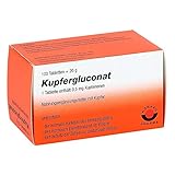 Kupfergluconat Tabletten, 100 S