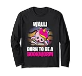 Walli - Born To Be A Bookworm - Personalisiert Lang