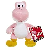 Nintendo 38655-4l Plüschfiguren Film Yoshi stehend Plüsch, Pink