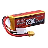 SUNPADOW 3S Lipo Battery 11.1V 60C 2250mAh with XT60 Plug for RC Airplane Quadcopter Helicopter Drone Quadcopter FPV Model Racing Hobby