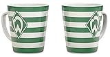 SV Werder Bremen, Kaffeetasse, Kaffeebecher Streifen 0,3