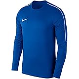 Nike Unisex jungen Dry Park 18 Crew langarm T-shirt, Blau (royal blue/White/463), Gr. L