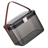 Angoily Erste Hilfe Box Kunststoff Transparent Medizin Lagerung Box Haushalt Medizin Schrank Familie Notfall Kit Box Für Reise Auto H