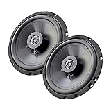 CL Front/Heck 16,5cm/165mm 2-Wege Koax Auto Lautsprecher/Boxen/Speaker kompatibel mit Audi I - Mediadox