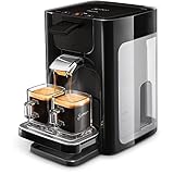 Philips Domestic Appliances HD7865/60 Senseo Quadrante Kaffeepadmaschine, Edelstahl, mit Kaffee Boost Technologie, Schw