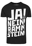 Rammstein Herren Ramm 4 Tee T-Shirt, Black, XL