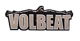 Volbeat Aufnäher Raven Logo Cut Out Patch - Gewebt & Lizenziert !!