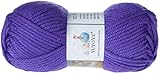 YUYOYE 100 % Superfeine Merinowolle Dickesgarn zum Häkeln und Stricken, Wolle zum Häkeln Dickesgarn Handstrickgarn, Purp