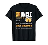 Herren Druncle Like a normal uncle only drunker Betrunkener Onkel T-S