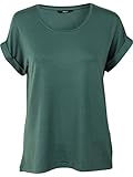 ONLY Damen onlMOSTER S/S O-NECK TOP NOOS JRS T-Shirt, Grün (Balsam Green), 40 (Herstellergröße: L)