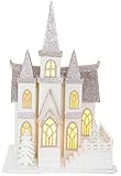 Christmas Concepts® 16' LED Leuchtet Kathedrale - Luxus Weihnachtsschmuck - Weihnachten Dorf S