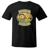 Oldschool Hooligans Fussball Ultras Ultra Fan Szene Retro Max und Moritz T-Shirt Shirt L