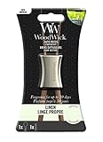 Yankee Candle WoodWick Auto Reeds Starter Kit | Auto-Lufterfrischer | Leinen | Bis zu 30 Tage Duft | Magisches Weihnachten S