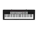 Casio CTK-1500AD Tastatur mit Tanzmodus, Schwarz/Weiß