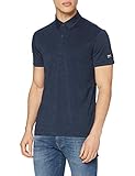 super.natural Herren Polo-Shirt, Mit Merinowolle, M ESSENTIAL POLO, Größe: S, Farbe: Dunkelb