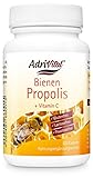 AdriVital Propolis Kapseln hochdosiert aus natürlichem Propolis Extrakt und Vitamin C - 60 Kapseln für 30 Tage - vegetarische Kapseln - natürliches Bienenharz - deutsche Q
