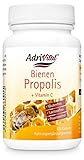 AdriVital Propolis Kapseln hochdosiert aus natürlichem Propolis Extrakt und Vitamin C - 60 Kapseln für 30 Tage - vegetarische Kapseln - natürliches Bienenharz - deutsche Q