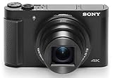 Sony DSC-HX99 Kompaktkamera (7,5 cm (3 Zoll) Touch Display, 24-720mm Brennweite, 5-Achsen Bildstabilisator, 4K Video, Augen-Autofokus) schw